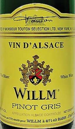 Alsace Willm - Pinot Gris Alsace