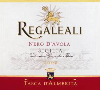 Tasca dAlmerita - Nero dAvola Sicilia Regaleali Rosso