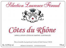 Selection Laurence Feraud - Cote du Rhone 2016