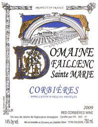 Domaine Faillenc Ste.-Marie - Corbi�res