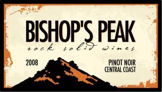 Bishops Peak - Pinot Noir Central Coast