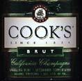 Cooks - Champagne Brut California (4 pack 187ml) (4 pack 187ml)